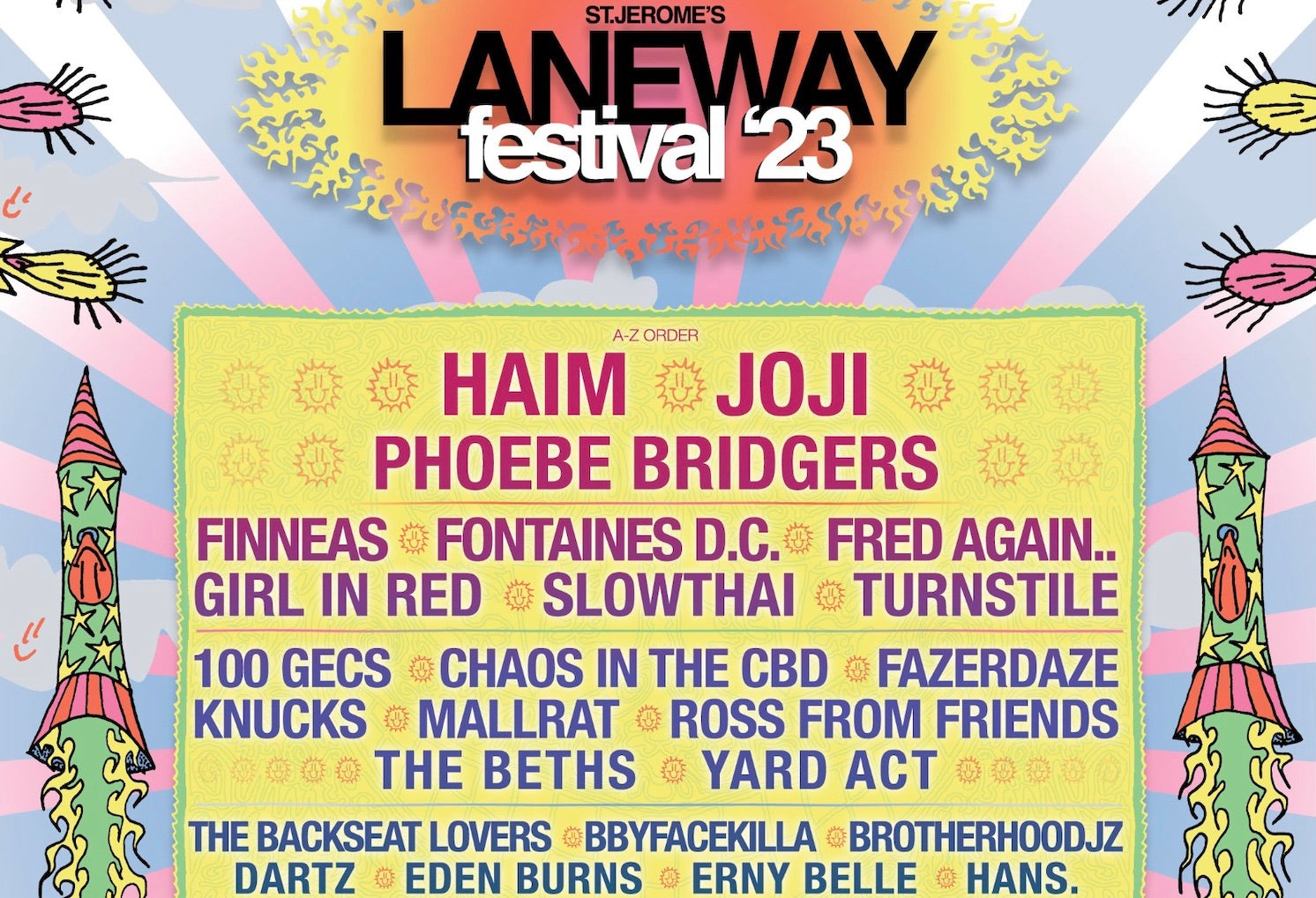 LANEWAY FESTIVAL ANNOUNCE THE 2023 NEW ZEALAND LINEUP Flying Nun