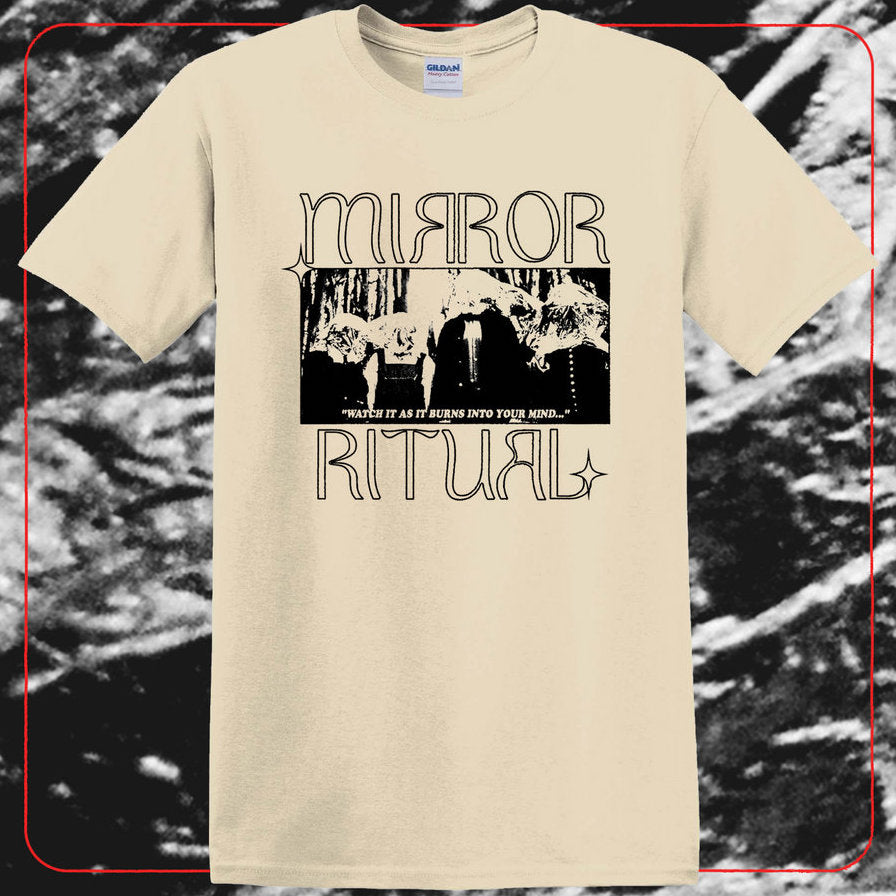 Mirror Ritual - Sand Short Sleeve Tee - Flying Nun  | Vinyl | CD