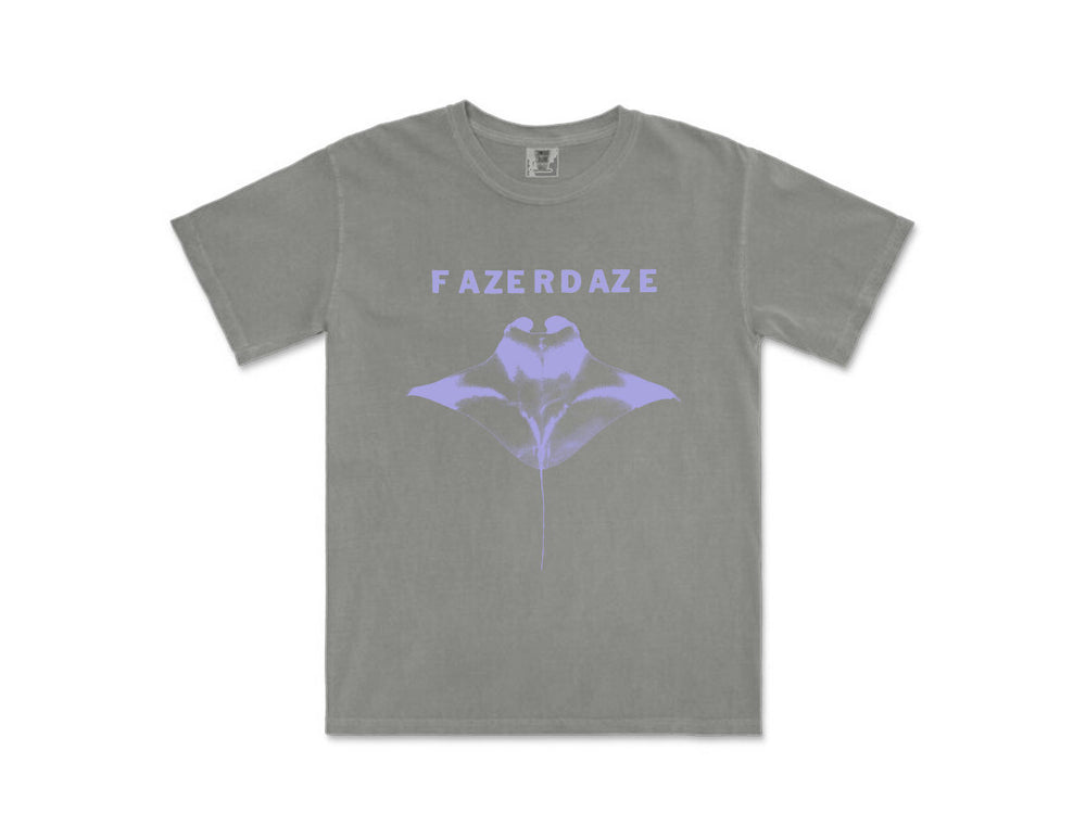 Fazerdaze Manta Ray Tee (Gray)