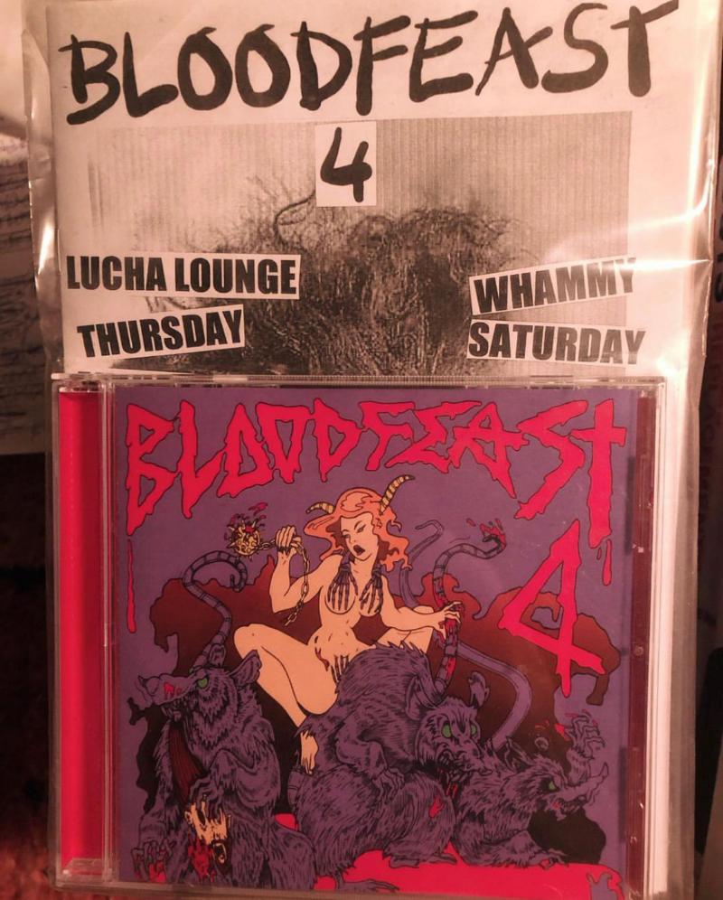 BLOODFEAST #4 CDR/ZINE