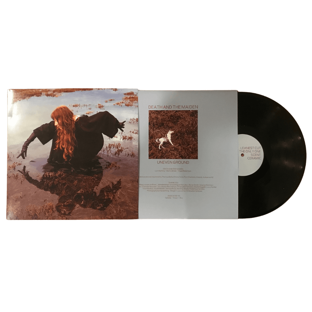 
                  
                    Death And The Maiden - Uneven Ground (Pre-Order Now | Pay Later) - Flying Nun  | Vinyl | CD
                  
                