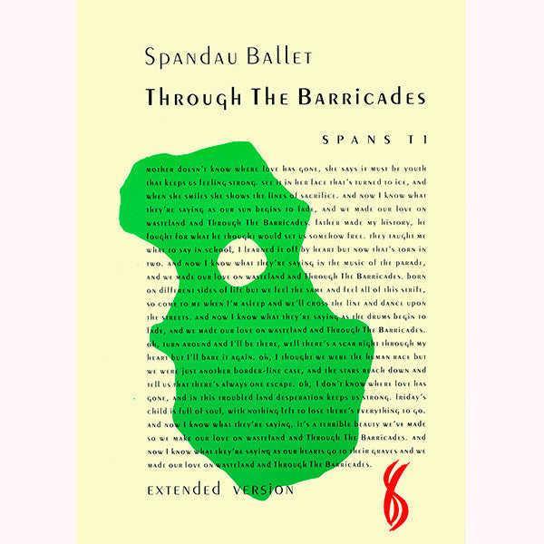 Spandau Ballet – Through the Barricades (SECONDHAND)