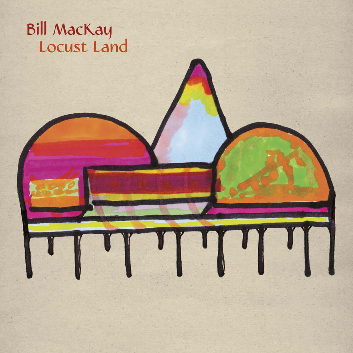 Bill Mackay - Locust Land - Flying Nun  | Vinyl | CD