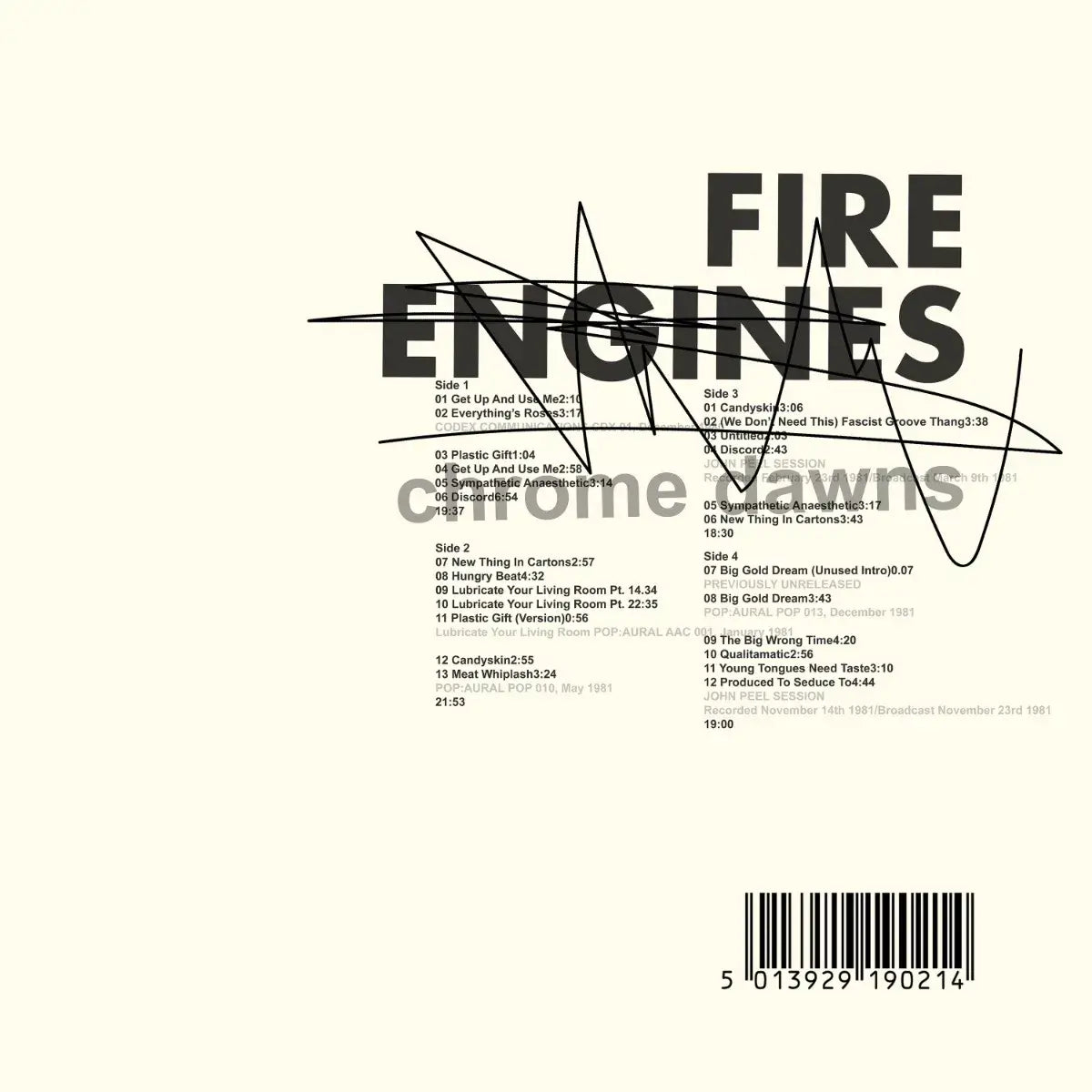 Fire Engines - Chrome Dawns | Buy the Vinyl