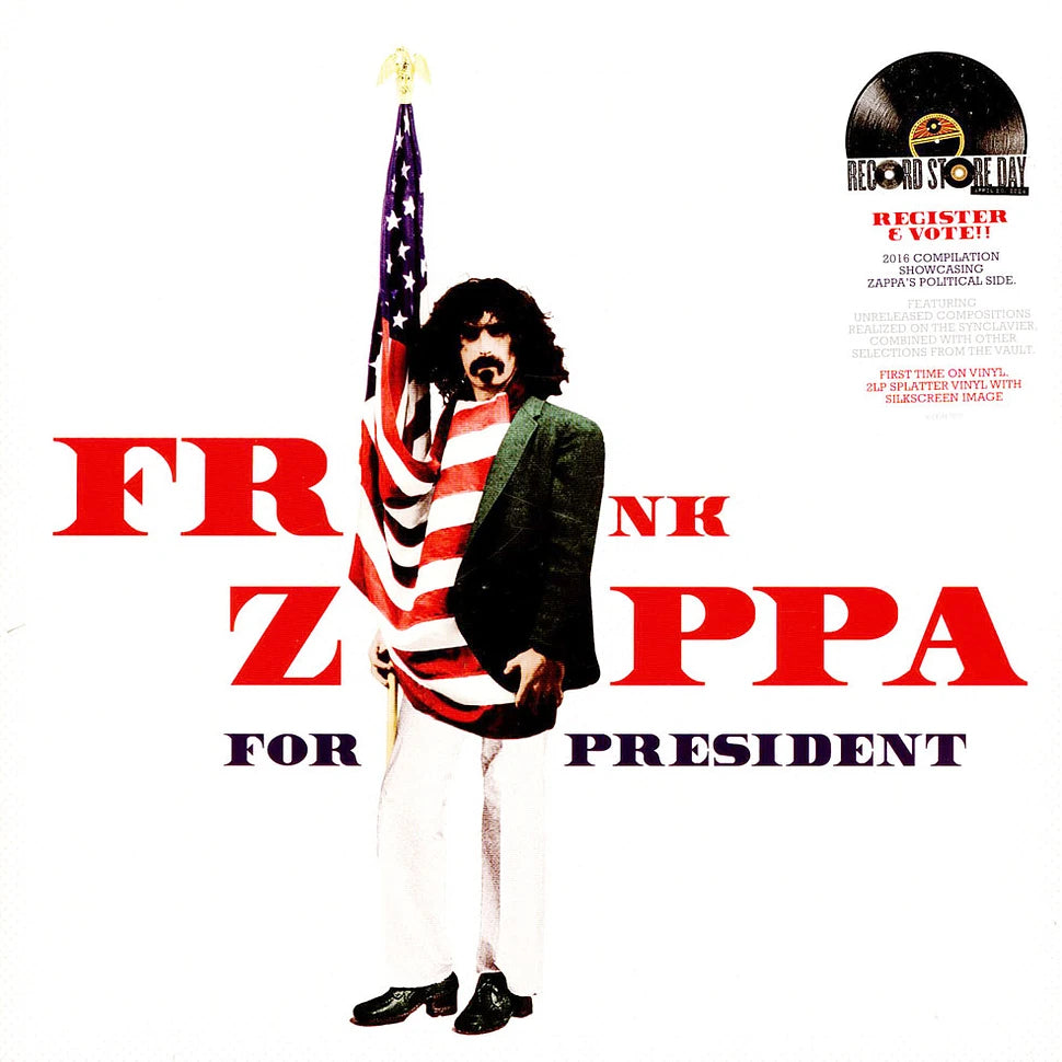 Frank Zappa – Frank Zappa For President - Flying Nun  | Vinyl | CD