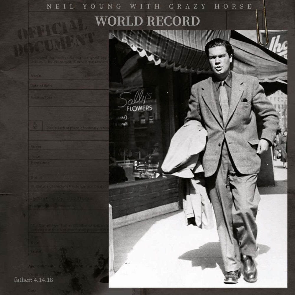 Neil Young & Crazy Horse - World Record - Flying Nun  | Vinyl | CD