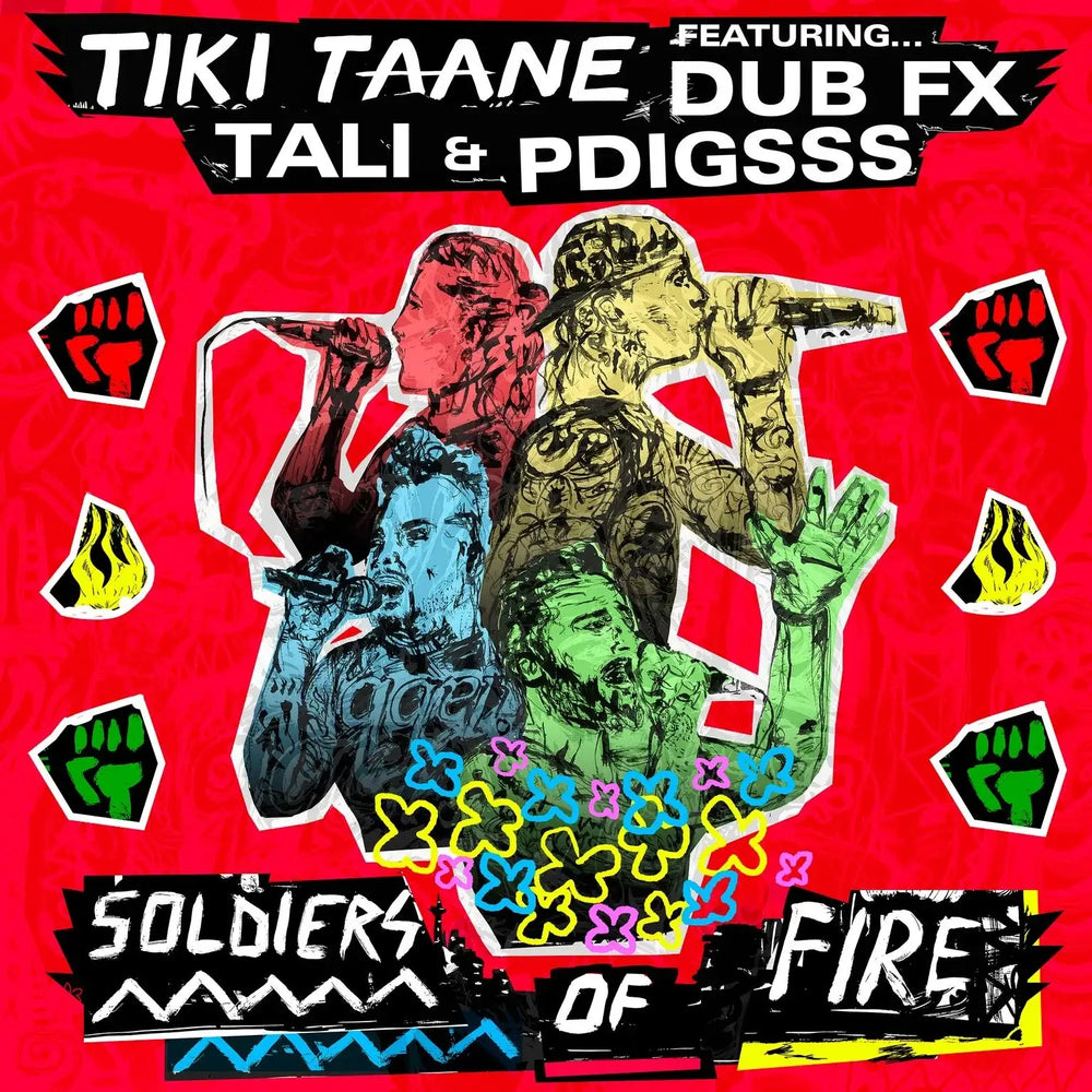 Tiki Taane - Soldiers of Fire EP - Flying Nun  | Vinyl | CD